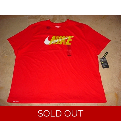 Nike Indestructible Training T-shirt Red 3XLT